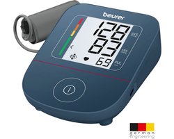 Beurer BM 25 Bloeddrukmeter Bovenarm – Medisch Gecertificeerd – Manchet 22-42 cm – USB-C Aansluiting – Eenknops-bediening – Onregelmatige Hartslagdetectie – Risico-Indicator – Incl. Batterijen – 5 Jaar Garantie