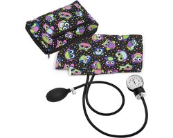 Bloeddrukmeter Uilen Zwart - Met Etui - Bovenarm - Handmatig