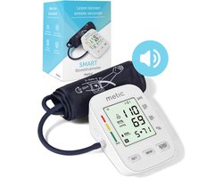Metic Smart Bloeddrukmeter - Aanbevolen door Hartstichting - Bloeddrukmeter Bovenarm - Manchet 22-42 cm