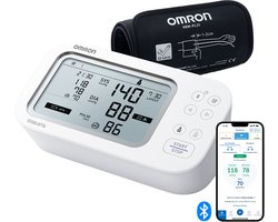 OMRON X7 Smart AFib Bloeddrukmeter voor bovenarm | Check voor AFib bij elke bloeddrukcontrole | Klinisch gevalideerd, inclusief zwangerschap en diabetes | 2 gebruikers | Intelli Wrap Manchet 22-42cm