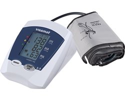 Visomat ComfortXXL Bovenarm Bloeddrukmeter – Groot Manchet (32–52 cm) – Digitale Meting met Hartslag & Aritmie Detectie – Klinisch Getest – Aanbevolen door Hartstichting – Oud Model 2025 – Tijdelijk Inclusief Adapter