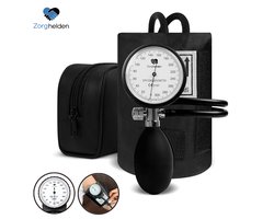Zorghelden® Professionele handmatige bloeddrukmeter - Klinisch getest - bloeddrukmeter bovenarm - bloeddrukmeters - bloeddruk meter - bloeddrukmeter handmatig