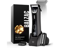 BALZAC® The Hedgeman® 5.0 - Bodygroomer Mannen - Waterdicht - Foil Shaver - Extra Veilig - Manscaped - Trimmer Schaamstreek - Body Trimmer Heren