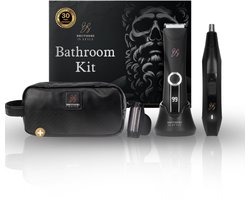 Bodygroomer Mannen 2.0 – Body Trimmer Heren – Neustrimmer Mannen – Foil Shaver – Trimmer Schaamstreek – Oortrimmer – Toilettas - Brothers in Style®