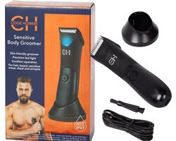 GEAR3000 Tondeuse - Bodygroomer Mannen - Trimmer Schaamstreek - Baard en Lichaam - Oplaadbaar en Waterdicht