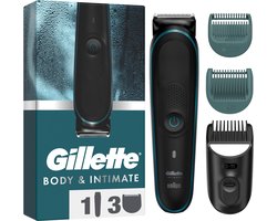 Gillette Intimate Trimmer - Intieme Zone Trimmer en Bodygroomer Voor Mannen - voor de Schaamstreek