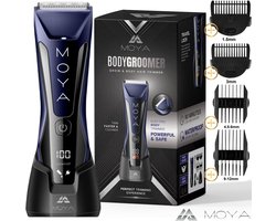 MOYA® Bodygroomer Mannen - Trimmer voor Lichaam en Baard - Body Trimmer Heren - Scheerapparaat - Veilig scheren - Waterdicht - Bodygroomer