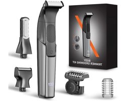 Trimmer Mannen Schaamstreek - 3-In-1-Lichaamshaartrimmer Voor Mannen - Dubbelzijdig Intiem Scheermesje - Ballentrimmer Voor Schaamstreek - Waterdichte Lichaamsscheerapparaat - Met LED-Display En Reisvergrendeling