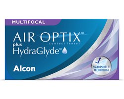 -0.25 - Air Optix® plus HydraGlyde® Multifocal - Medium - 3 pack - Maandlenzen - BC 8.60 - Multifocale contactlenzen