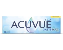 +0.50 - ACUVUE® OASYS MAX 1-Day MULTIFOCAL - Laag - 30 pack - Daglenzen - BC 8.40 - Multifocale contactlenzen
