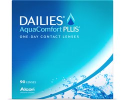 -0.50 - DAILIES® AquaComfort PLUS® - 90 pack - Daglenzen - BC 8.70 - Contactlenzen