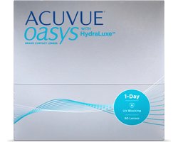 -0.75 - ACUVUE® OASYS 1-Day WITH HYDRALUXE - 90 pack - Daglenzen - BC 8.50 - Contactlenzen