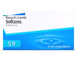 +0.75 - SofLens® 59 - 6 pack - Maandlenzen - BC 8.60 - Contactlenzen