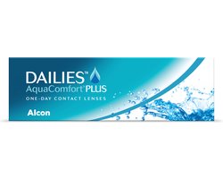 -10.50 - DAILIES® AquaComfort PLUS® - 30 pack - Daglenzen - BC 8.70 - Contactlenzen