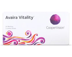 +2.00 - Avaira Vitality™ - 3 pack - Maandlenzen - BC 8.40 - Contactlenzen