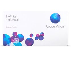 -2.00 - Biofinity® multifocal - +1.00 - D - 3 pack - Maandlenzen - BC 8.60 - Multifocale contactlenzen