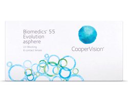 -2.00 - Biomedics® 55 evolution - 6 pack - Maandlenzen - BC 8.90 - Contactlenzen