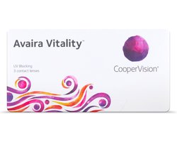 -2.50 - Avaira Vitality™ - 3 pack - Maandlenzen - BC 8.40 - Contactlenzen