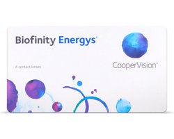 +2.50 - Biofinity Energys™ - 6 pack - Maandlenzen - BC 8.60 - Contactlenzen