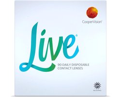 -3.75 - Live® - 90 pack - Daglenzen - BC 8.60 - Contactlenzen