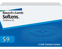 -4.00 - SofLens® 59 - 6 pack - Maandlenzen - BC 8.60 - Contactlenzen