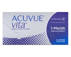 +4.50 - ACUVUE® VITA - 6 pack - Maandlenzen - BC 8.80 - Contactlenzen