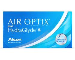 -5.50 - Air Optix® Plus Hydraglyde® - 6 pack - Maandlenzen - BC 8.60 - Contactlenzen