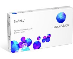 -6.50 - Biofinity® - 6 pack - Maandlenzen - BC 8.60 - Contactlenzen