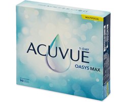 Acuvue Oasys Max 1-Day Multifocal (90 lenzen) Sterkte: -5.50, BC: 8.40, DIA: 14.30, ADD sterkte: +2.50 HGH