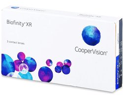 Biofinity XR (3 lenzen) Sterkte: -16.00, BC: 8.60, DIA: 14.00