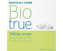 Biotrue ONEday (90 lenzen) Sterkte: +1.75, BC: 8.60, DIA: 14.20