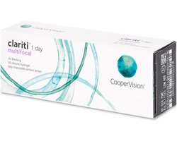 Clariti 1 Day Multifocal (30 lenzen) Sterkte: -4.50, BC: 8.60, DIA: 14.10, ADD sterkte: High (+2.50D - +3.00D)