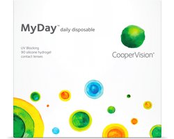 MyDay [90 stuks] S +3,00 (daglenzen) - contactlenzen