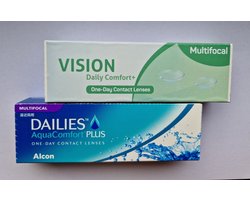 Vision Daily Comfort + Multifocal - Dailies Aqua Comfort Plus MF private label - 30 pack -8.75 High
