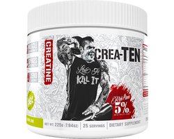 5% Nutrition - Rich Piana Crea-TEN (225g) Lemon Lime - Creatine - Creatine-Mix