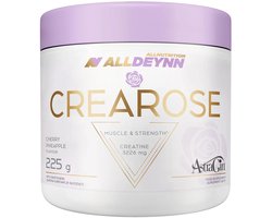 Alldeynn Crearose Creatine Monohydraat |Cherry Pineapple | 225g | 40 servings totaal | Micronized | Nutriworld