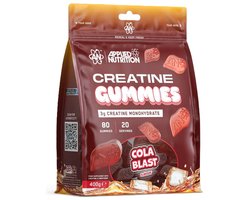 Applied Nutrition Creatine Gummies (80) Cola Blast - Creatine - Creatine Monohydraat