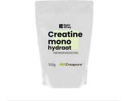 Basic Whey Creapure Creatine Monohydraat Creatine - Natural - 500 gr