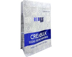 BeBulk Nutrition - CreaBulk - 100% Micronized Creatine Monohydraat - 1 kg (1000g) - Neutraal Supplement voor Spieropbouw & Prestaties - Hoge Kwaliteit - Gemaakt in Nederland