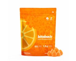 BiteBack Creatine Monohydraat gummies - 3000mg per portie – 60 Stuks (2 per Dag) – Suikervrij en met natuurlijke Sinaasappelmak - 30 Servings