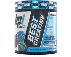 BPI Sports Best Creatine (50 Serv) Icy Blue Raz - Creatine - Creatine-Mix