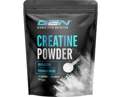 Creatine Monohydraat Poeder 1000 g – Microfijne Creatine Monohydraat, zeer goed Oplosbaar en Hoog Gedoseerd – Zonder onnodige Toevoegingen – Vegan – 293 Porties