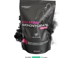 Creatine Monohydrate - 500 gram - 100 servings - 200 mesh - Creatine Micronised - Puurste Vorm - Zonder Toevoegingen