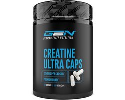 Creatine Ultra Caps - 420 capsules met elk 1250 mg zuiver creatinemonohydraat - Premium: Ultrafijn + Meshfactor van 200 - Hoge dosering