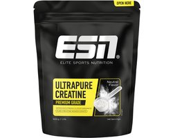 ESN Ultrapure Creatine Poeder, 500g - Puur Creatine Monohydraat, Premium Kwaliteit, Veganistisch