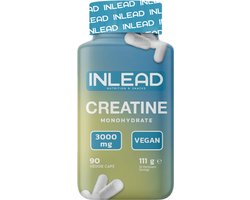 Inlead Creatine Monohydrate (90 caps) Unflavoured - Creatine - Creatine Monohydraat