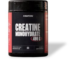 Matchu Sports - Creatine Monohydraat - 400 gram - Creatine Poeder - 80 doseringen - Smaakloos