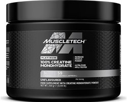 Muscletech Platinum 100% Creatine Monohydrate (200g) Unflavoured - Creatine - Creatine Monohydraat