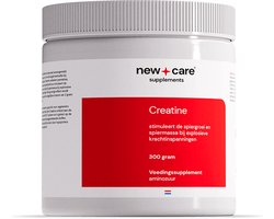 New Care Creatine - 300 gram - stimuleert spiergroei en spiermassa - NZVT - vegan