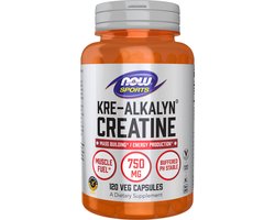 Now Foods Kre-Alkalyn Creatine (120 vcaps) Unflavoured - Creatine - Kre-Alkalyn